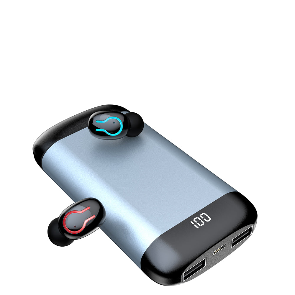 Sports Noise Reduction Bluetooth Headset With Digital Display