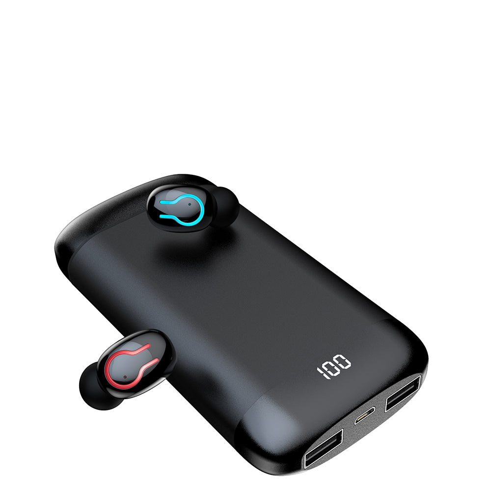 Sports Noise Reduction Bluetooth Headset With Digital Display